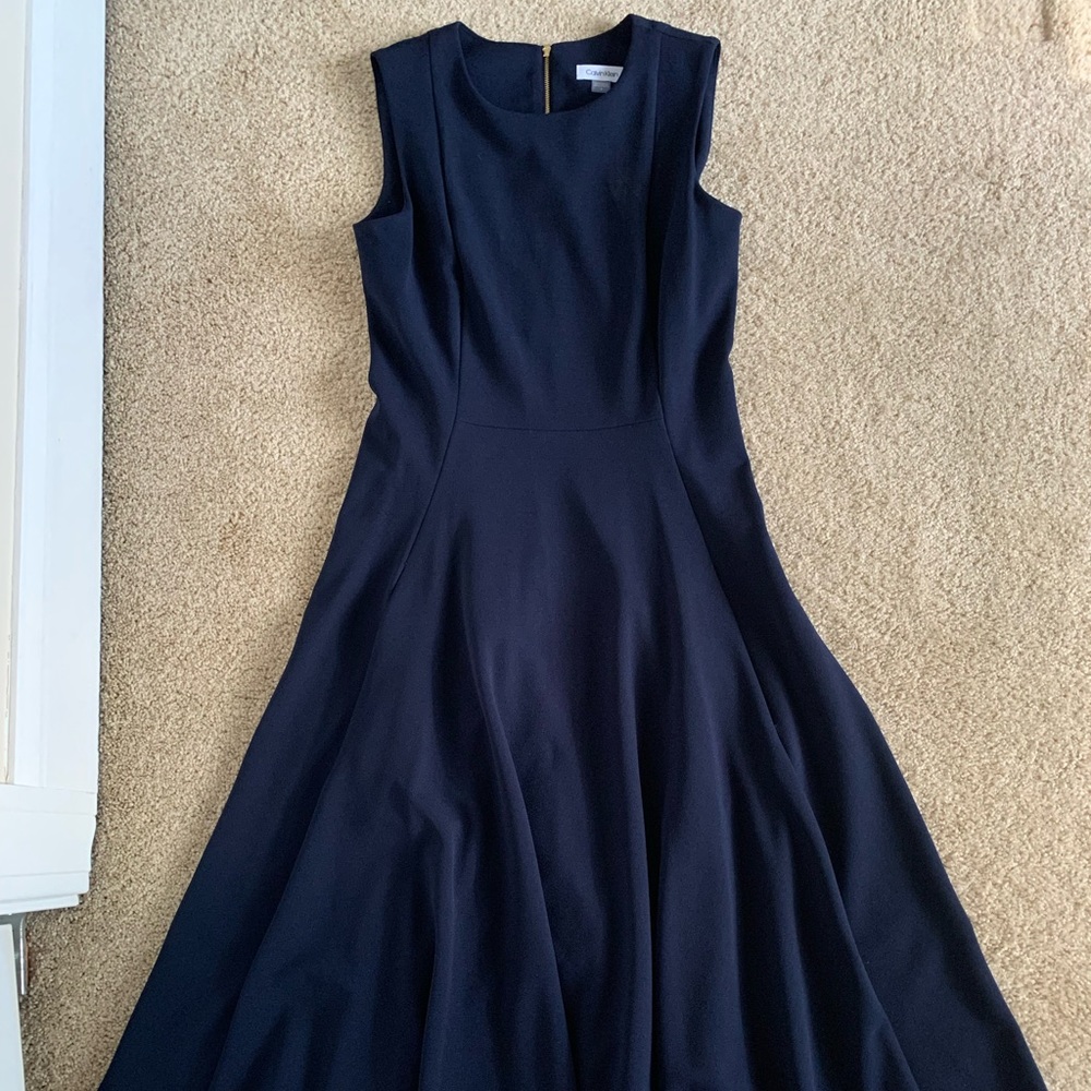 Calvin Klein Navy Dress